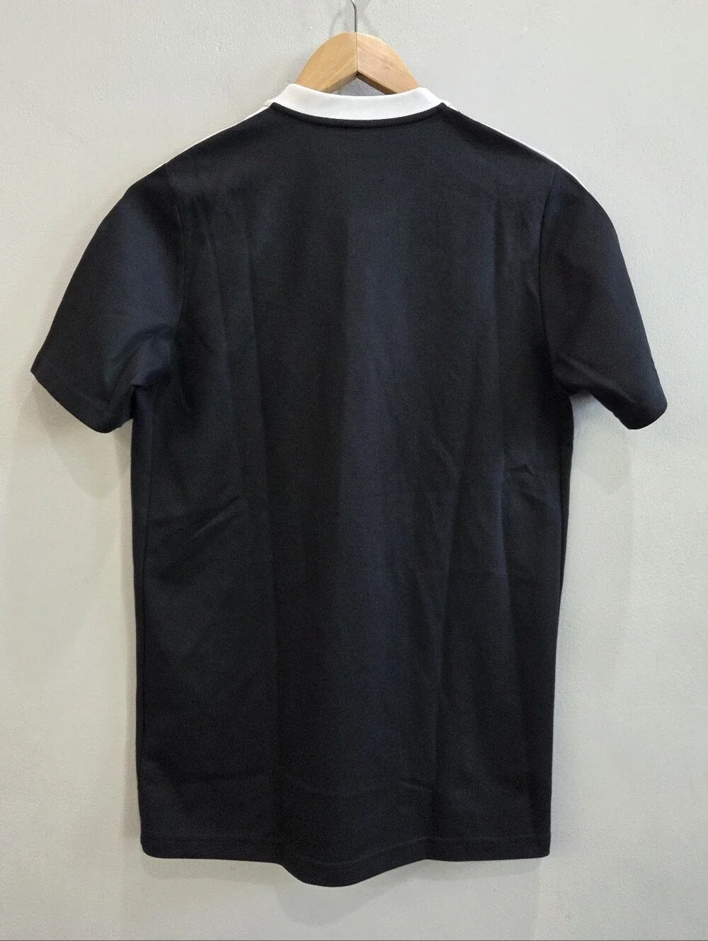 Adidas Tiro 21 Polo Soccer Shirt Black White Primegreen Men's Size Small